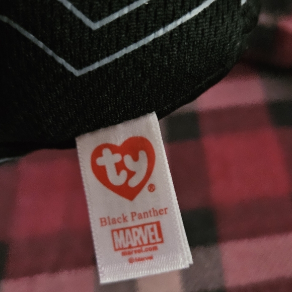 Ty Beanie Babies Marvel.Avengers Black Panther - Picture 4 of 4